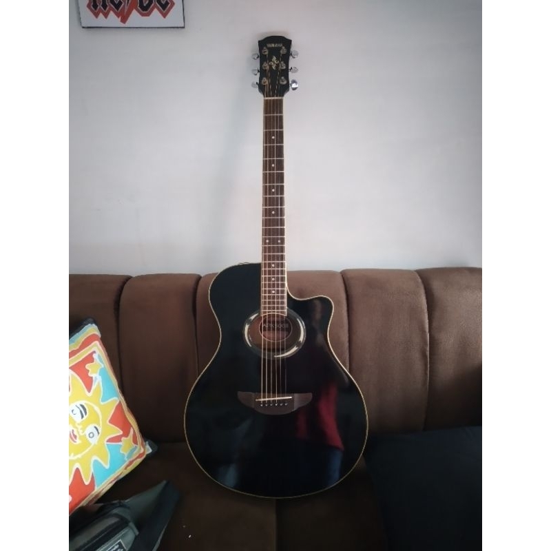 Gitar Yamaha APX 500II Second Original (Free Packing Kayu)