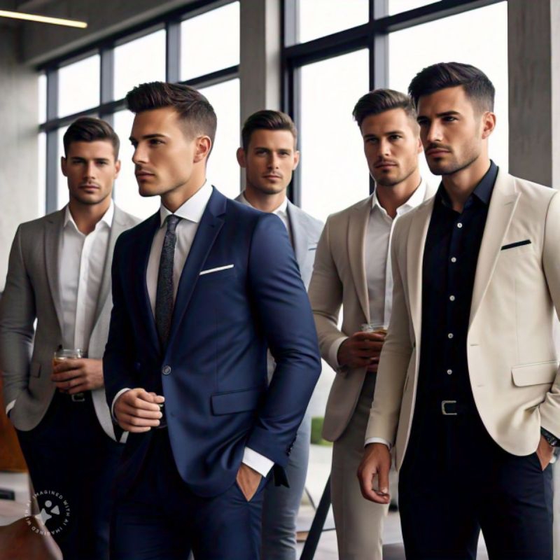 Jas Blazer Pria Jas Casual Pria Jas Pria Slim fit Jas Pengantin Pria Blazer Pria Korea Jas Wisuda Pr