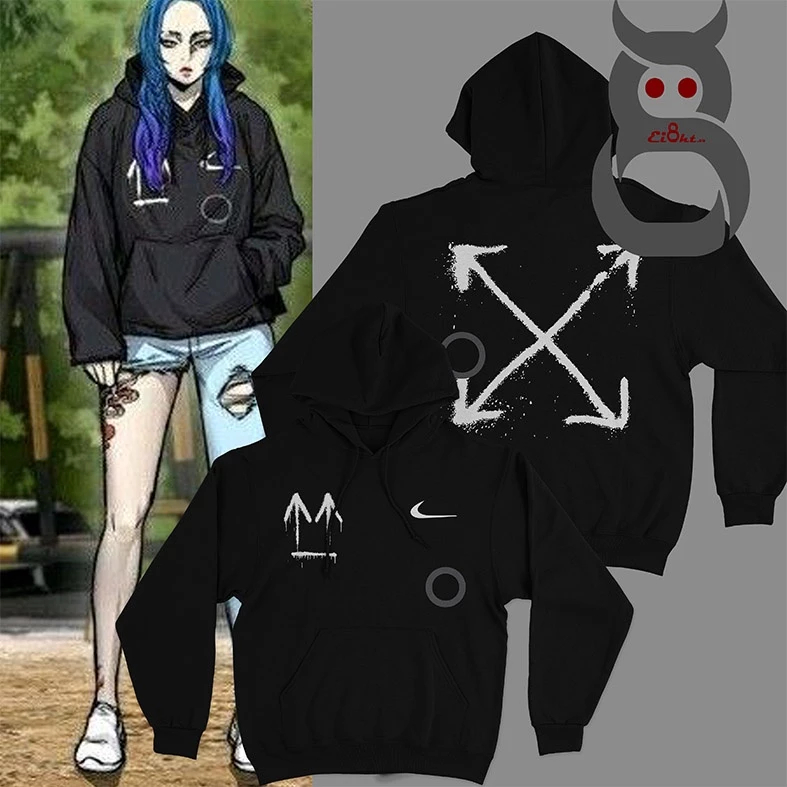 Jaket Hoodie Noah - Off-White x Nike Wind Breaker