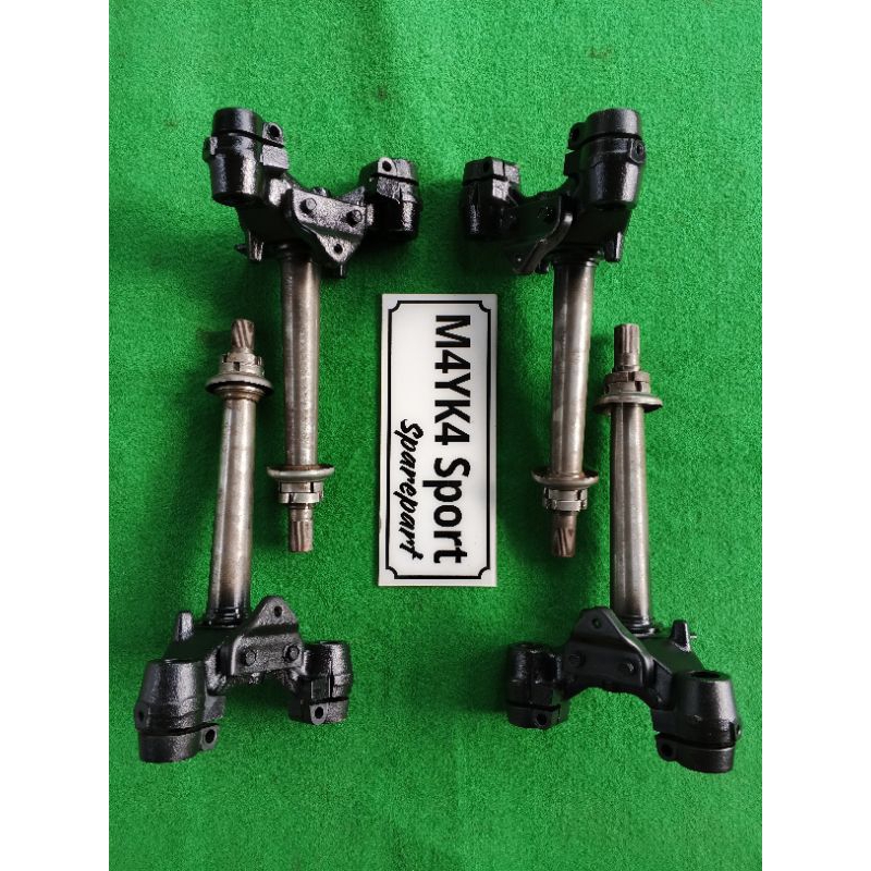 T SHOCK, T SEGITIGA SHOCK DEPAN SUZUKI RC 100, BRAVO, RC 80, RC BRAVO, ORIGINAL SECCOND