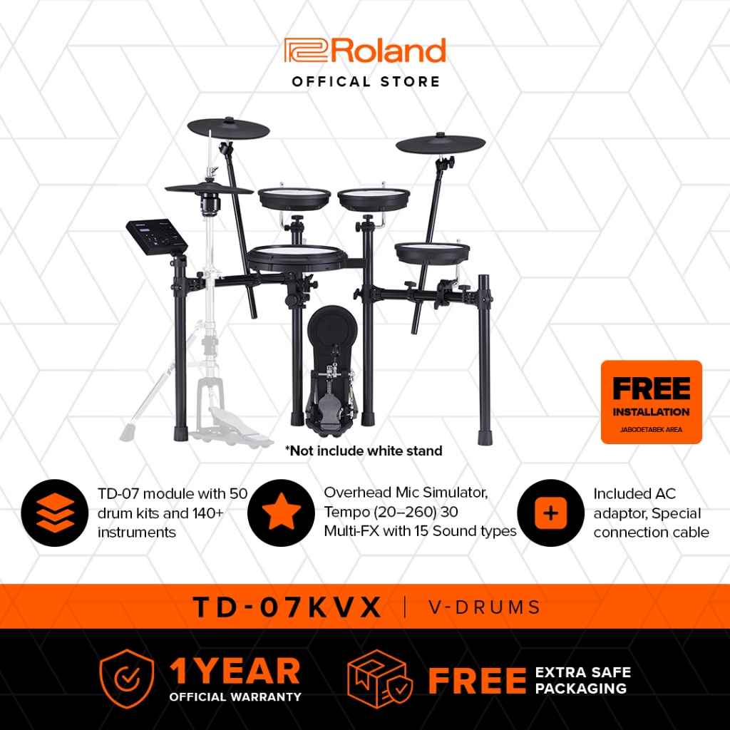 Roland TD-07KVX V-Drums Drum Elektrik