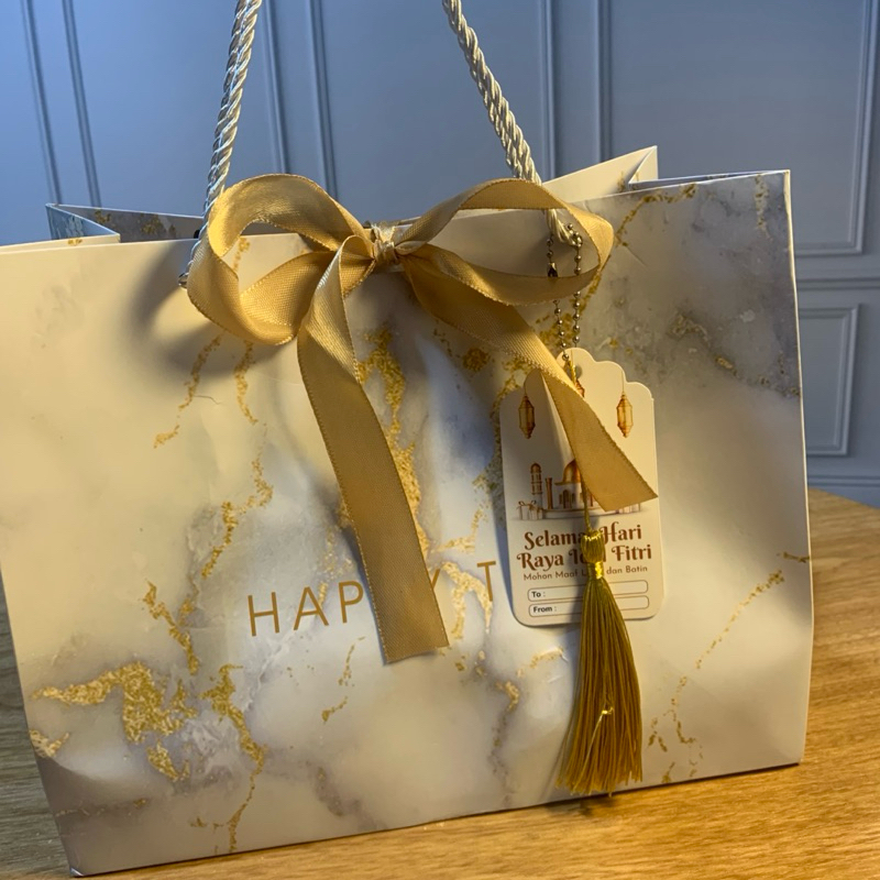 

[TAMBAHAN] PAPPER BAG - Hampers Lebaran / Buah tangan / Hadiah Wisuda / Hadiah Pernikahan