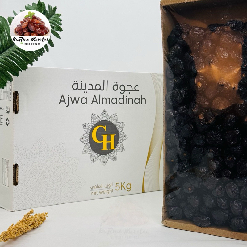 

Ajwa Almadinah GH 5kg Grade 1 Premium Grosir