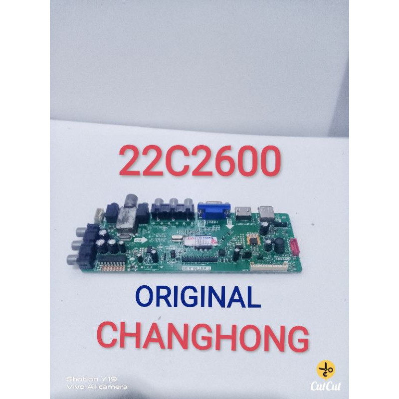 MB Mainboard Motherboard Mobo Modul Mb Mesin Tv Changhong 22c2600