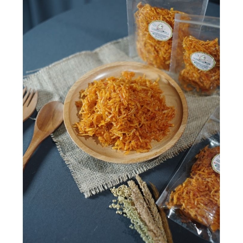 

Mustofa Uwa - [Spesial] Kentang Mustofa 250gr Pedas Manis Gurih Kriuk