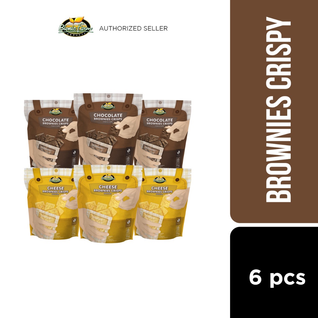

Mix Bionic Farm Cheese & Chocolate Brownies Crisps 35g - 6 pcs