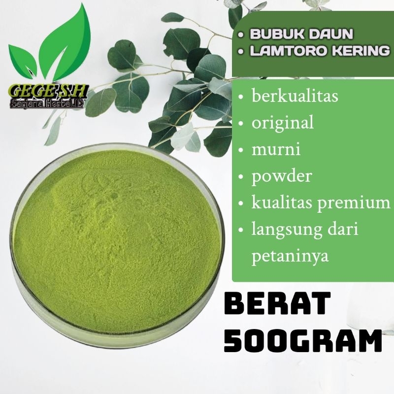 

bubuk daun lamtoro 500gram (Leucaena leucocephala) kualitas grade A