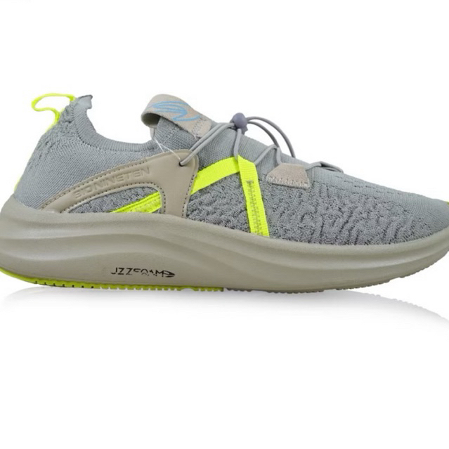 910 Nineten FUJI RCV Sepatu Lari - All Grey (Second)