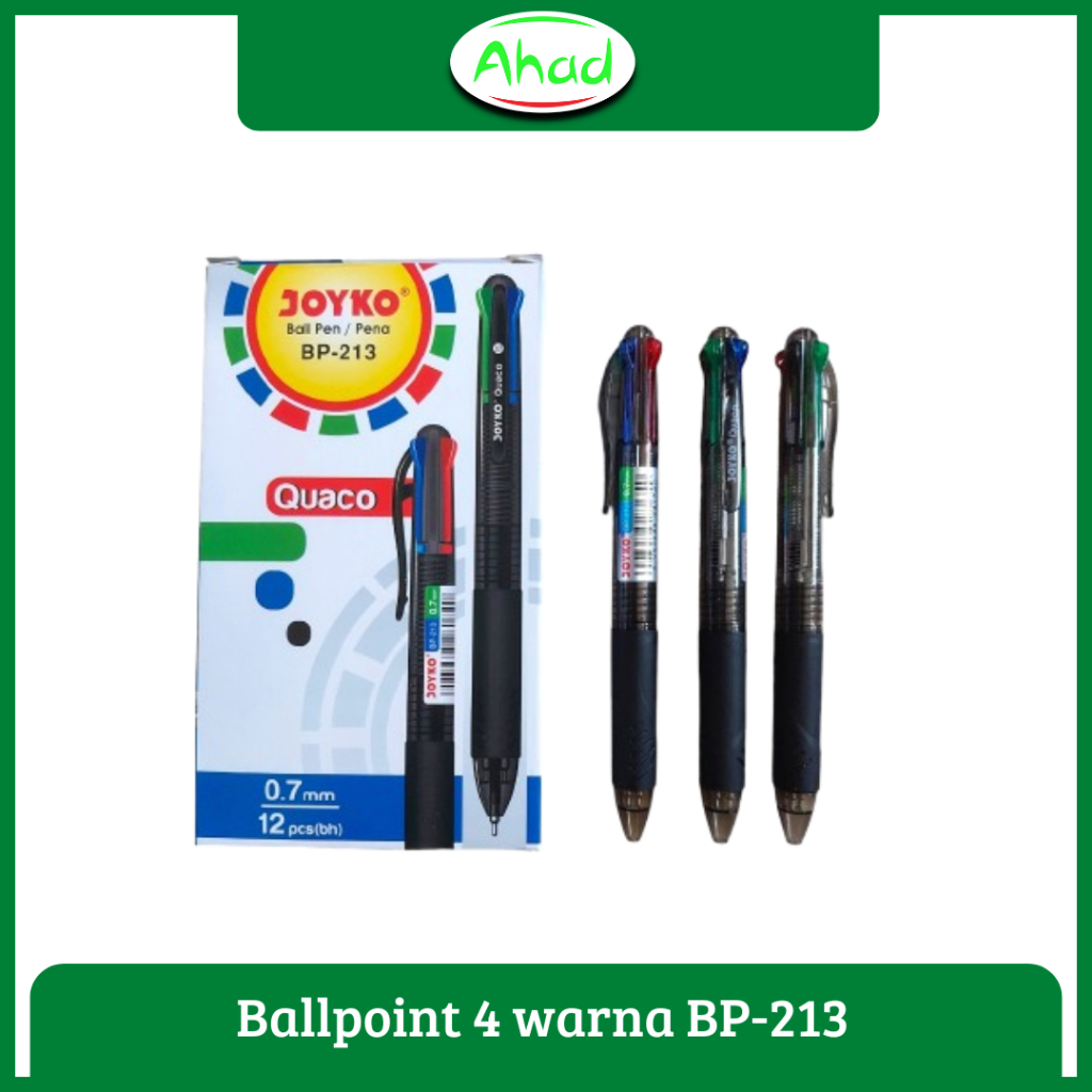 Joyko Ballpoint 4 color / pena joyko 4 warna