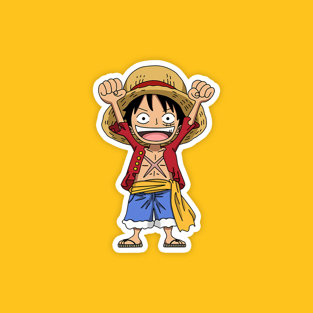 

Monkey D Luffy - Vinyl Sticker Waterproof