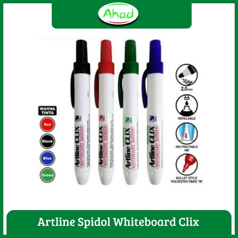 

SPIDOL ARTLINE WHITEBOARD CLIX / SPIDOL ARTLINE CETEK WHITEBOARD