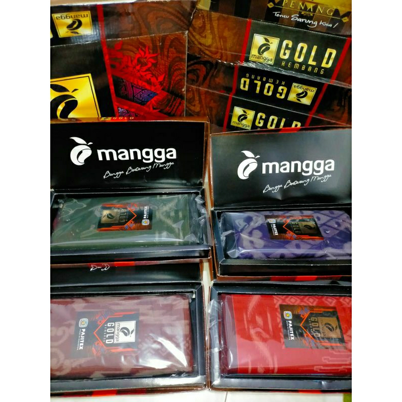 sarung mangga Gold kembang|sarung mangga