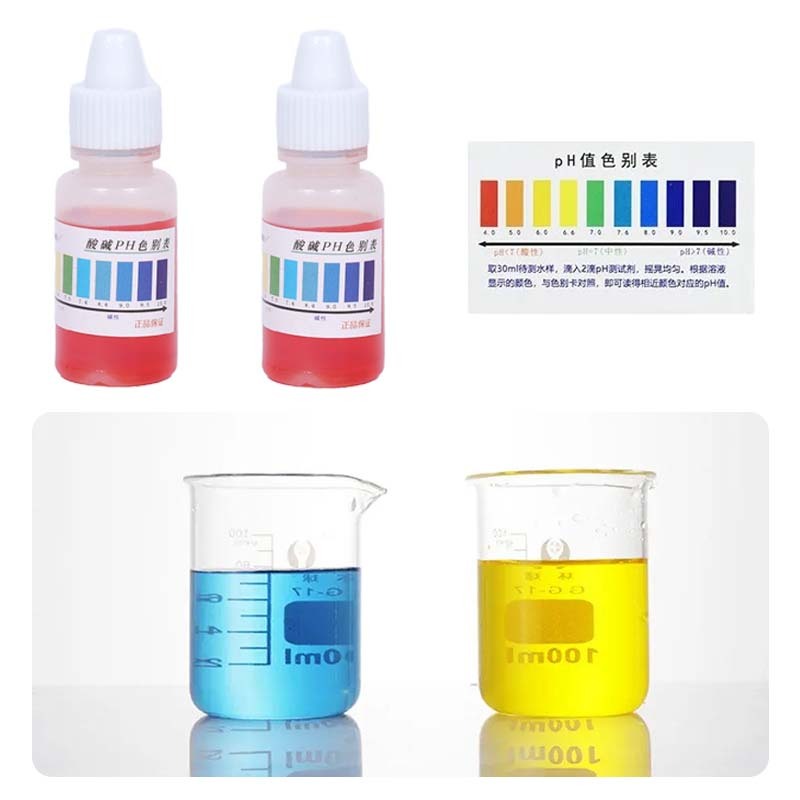10ml Cairan PH Tester PH Drop Cairan Tes Ph Air Universal Water PH Test Alat Ph Tester Ukur PH Air T
