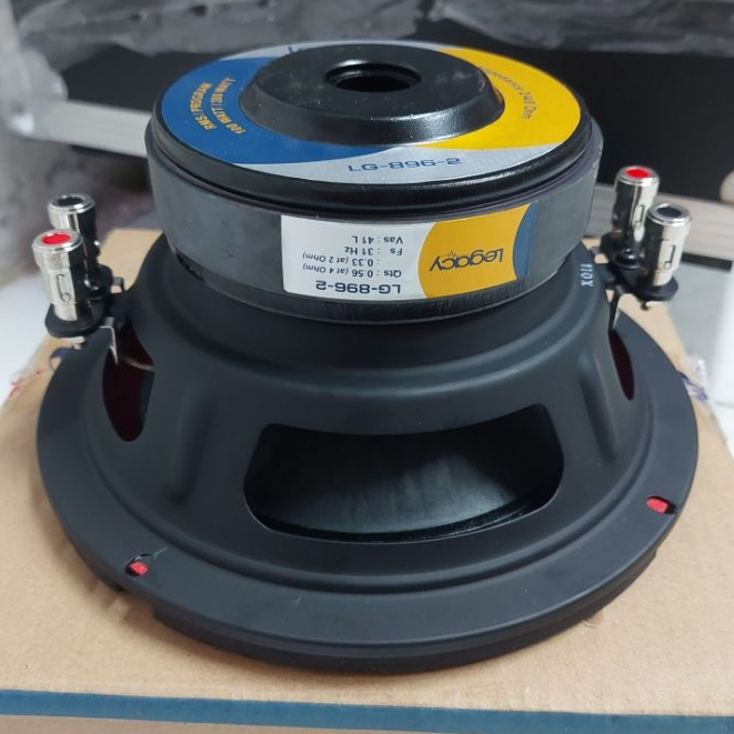 SPEAKER SUBWOOFER 8 INCH LEGACY 896 DOUBLE COIL