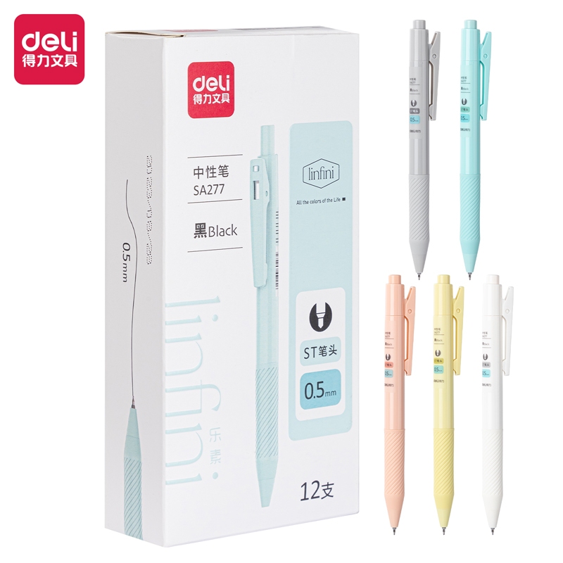 

Deli Pulpen Gel / Gel Pen 0.5mm SA277