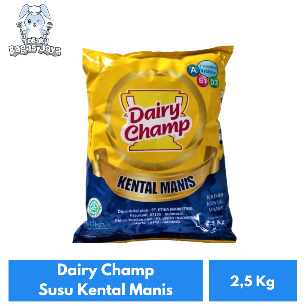 

Susu Kental Manis Dairy Champ 2,5 Kg
