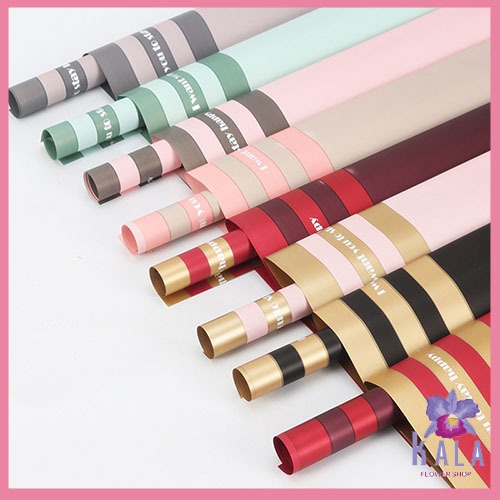 

Kertas Buket Color Lace Cellophane Flower Wrapping paper KB6056