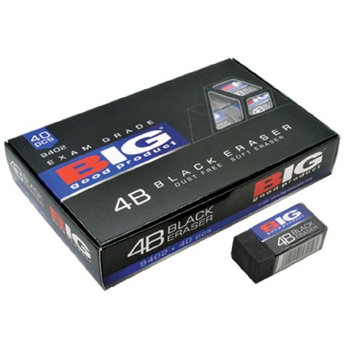 

BIG PENGHAPUS PUTIH / HITAM KECIL 1 PAK ISI 40PCS (ER-9401/9402)