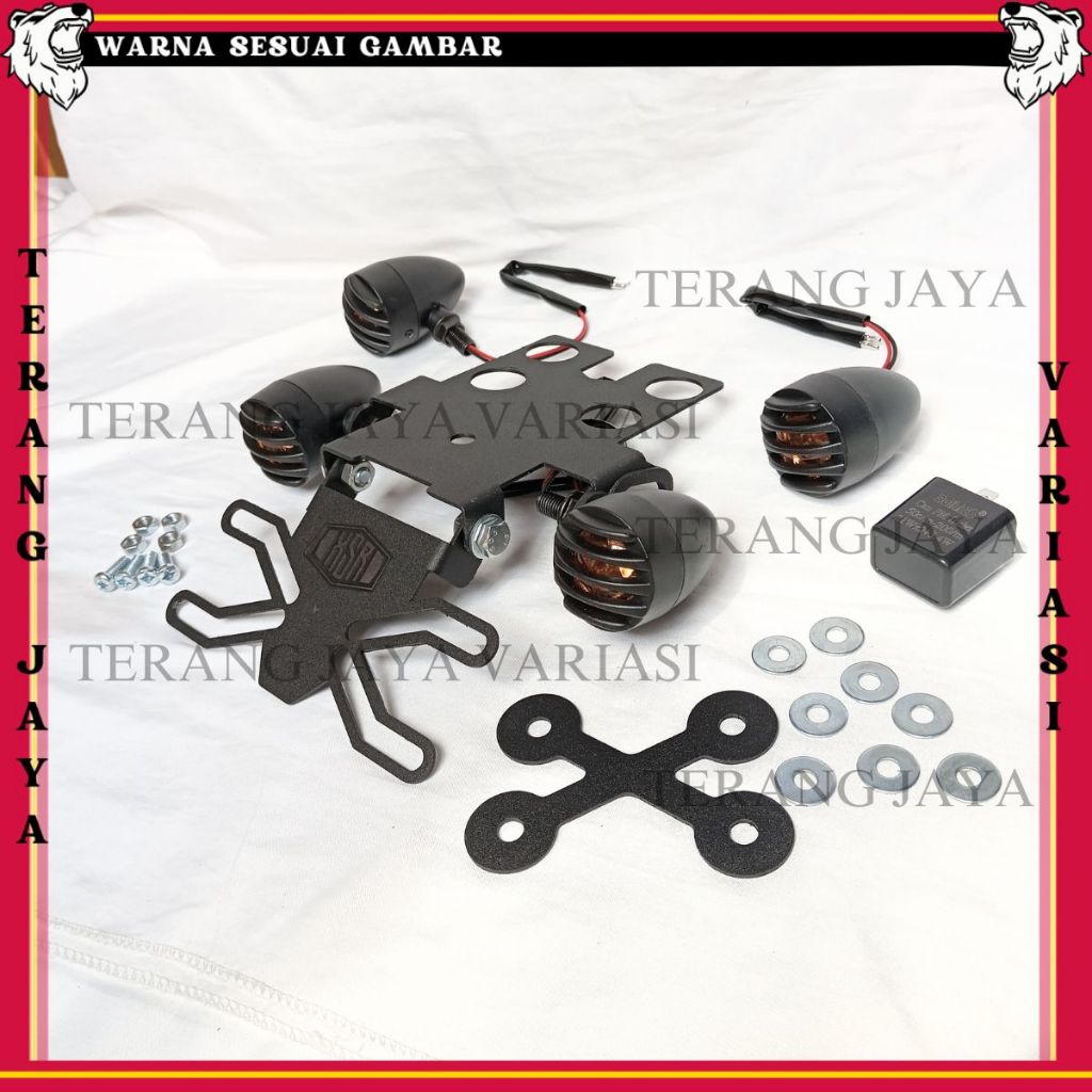 TAIL TIDY XSR 155 SPAKBOR BELAKANG XSR 155 BRAKET BREKET BRACKET DUDUKAN PLAT NOMOR XSR 155 SPAKBOR 