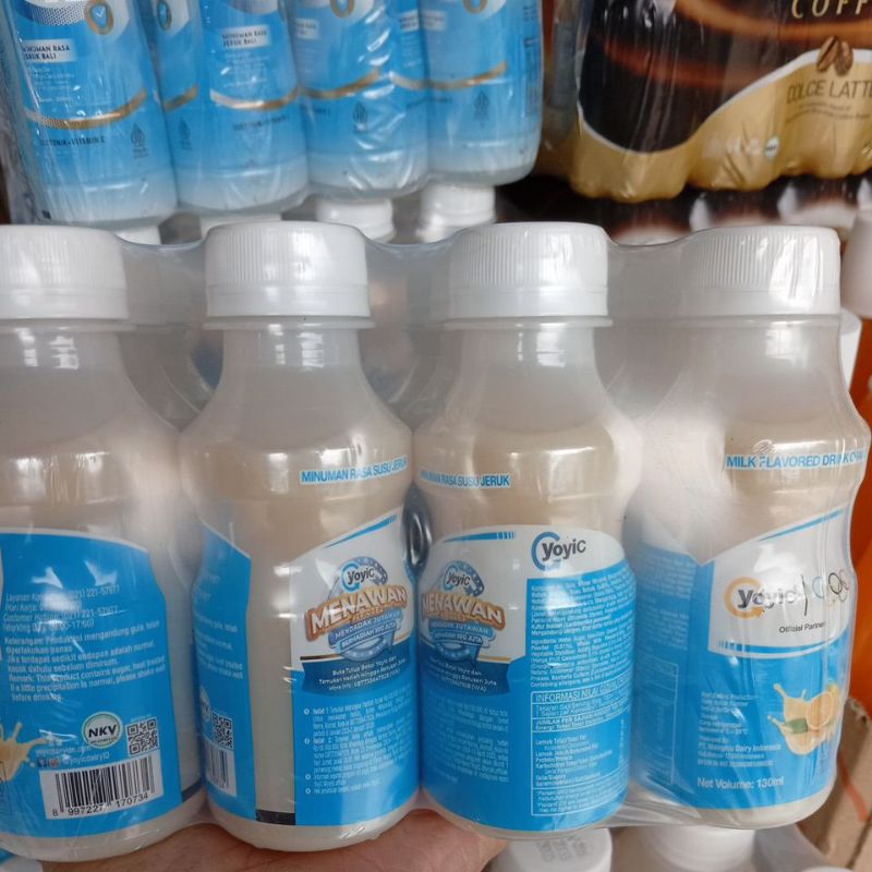 

Yoyic minuman susu fermentasi rasa orange UK 12 x 130 ml