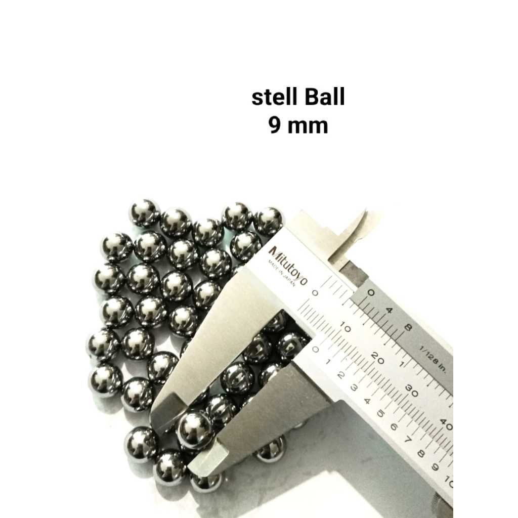 Bearing Stell Ball 9 mm isi 100 pcs Ball Bearing