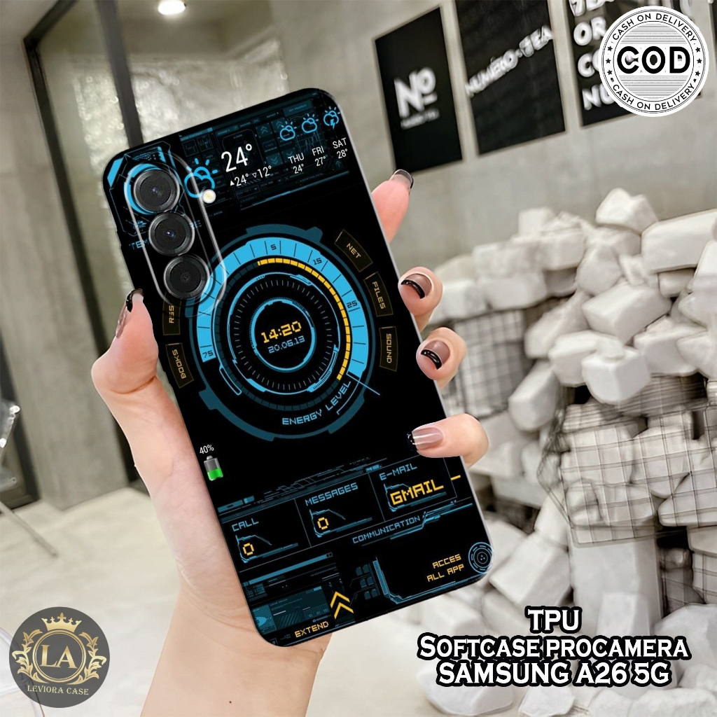 Case Samsung A26 5G Terbaru - Leviora Case - Fashion Case Aesthetic - Softcase  Samsung A26 5G - Cas
