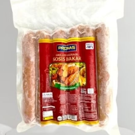 

Pronas Sosis Bakar 480gr isi 6 Ayam / Sapi
