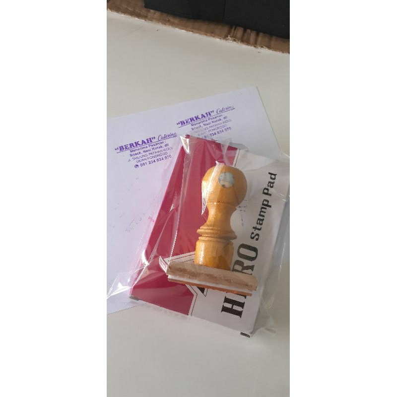 

PAKET STEMPEL KAYU