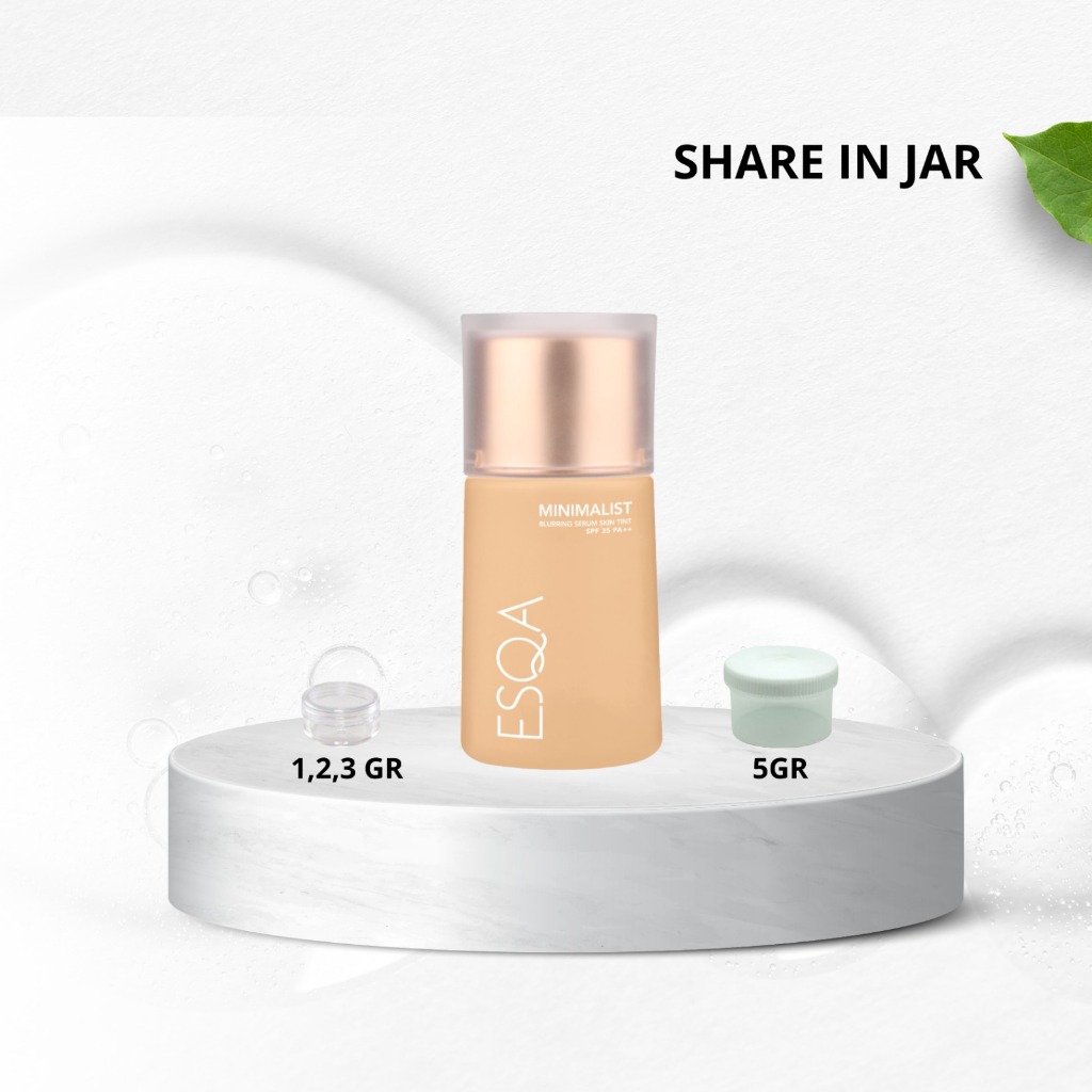 [SHARE IN JAR] ESQA MINIMALIST BLURRING SERUM SKINTINT SPF 35 PA++
