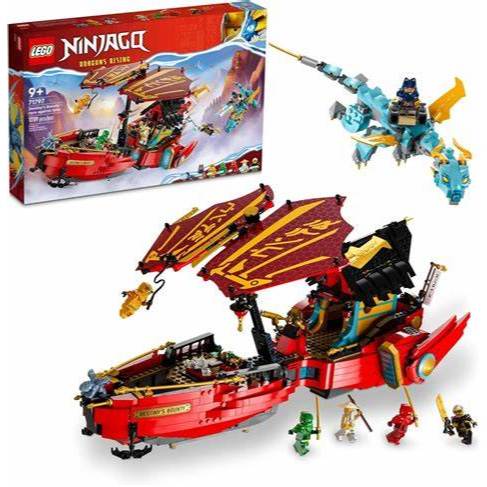 NEW LEGO SERIES NINJAGO 71797 Destiny’s Bounty – race against time Building Toy Set (1,739 Pcs) Ninj