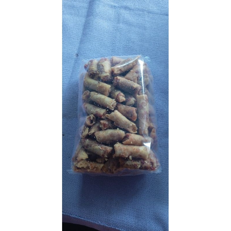 

Sumpia Abon Kemasan +- 420 gr Renyah, Gurih Pas!