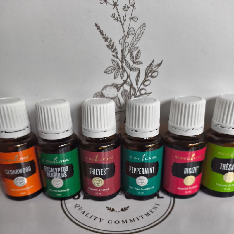 YL 15ml oil peppermint oil young living,digize oil young living,lavender oil young living,lemon oil 