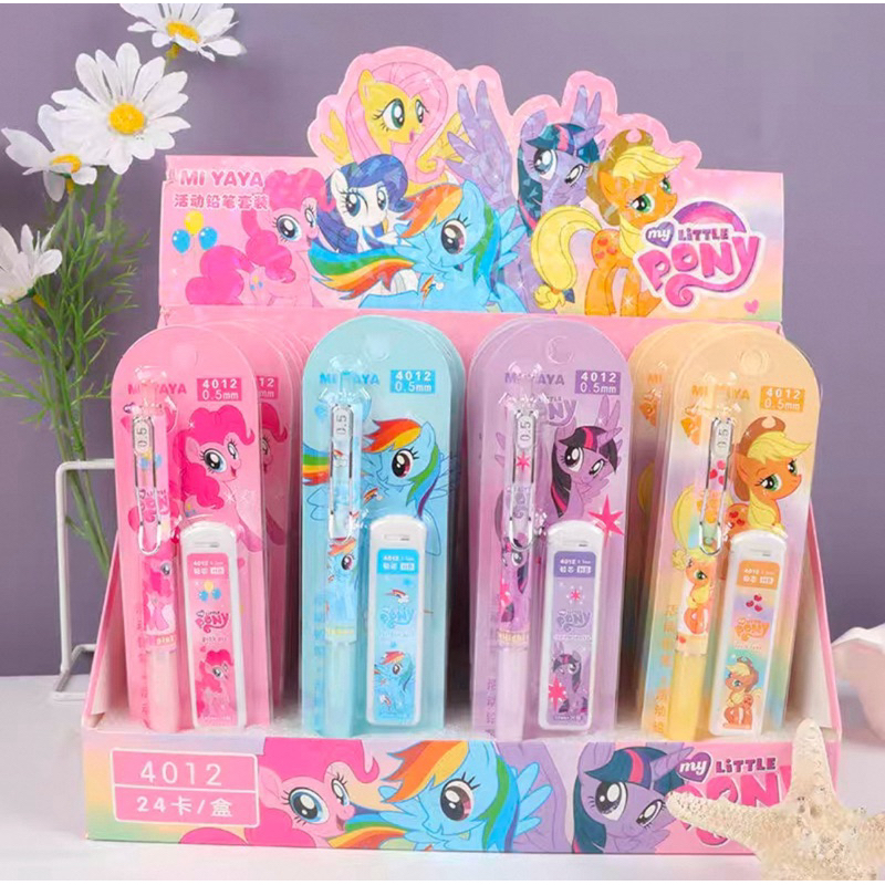 

pensil mekanik 0.5mm karakter lucu alat tulis my little pony