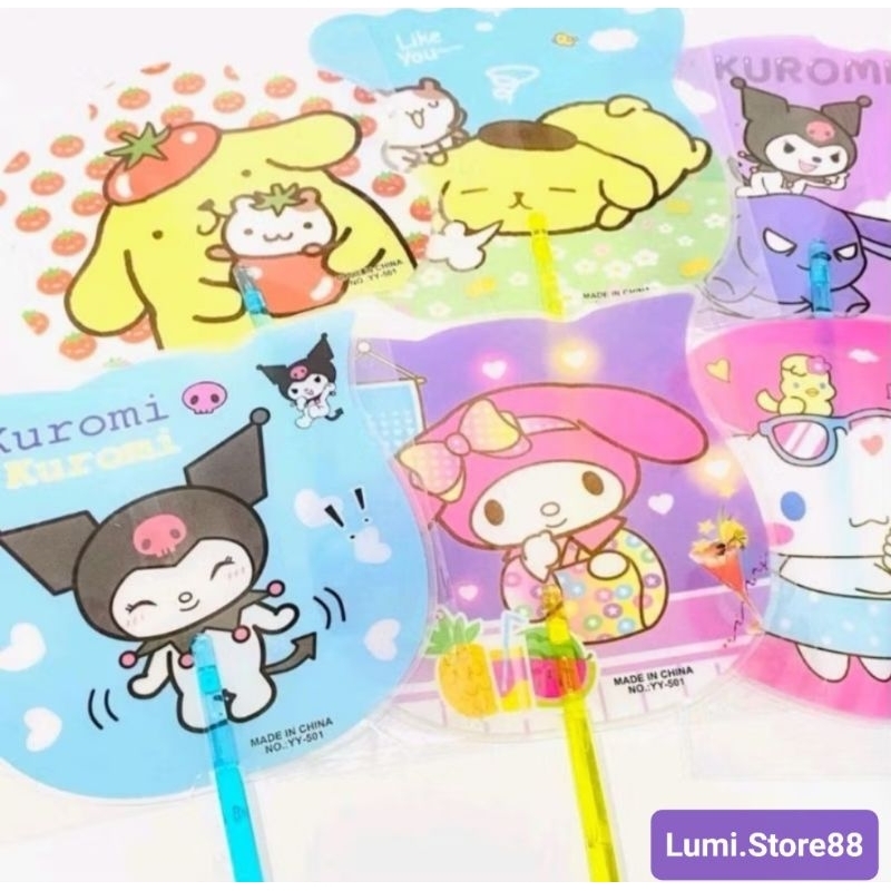 Kipas Priwit Karakter/Kipas tangan karakter/Kipas Murah