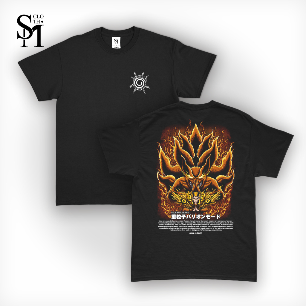 SM Cloth - Kaos Anime Naruto Baryon Mode