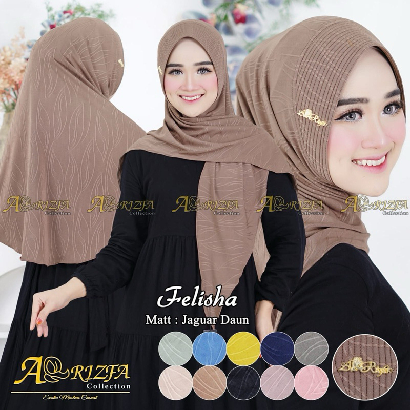 ARRIZFA FELISHA // HIJAB INSTAN FELISHA BY ARRIZFA COLLECTION