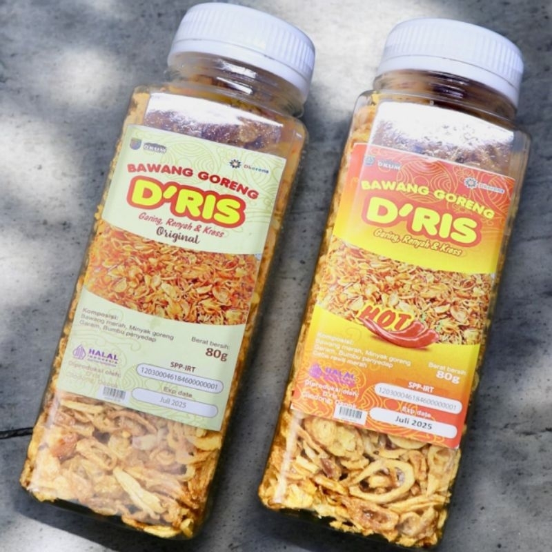 

D'RIS - Bawang Goreng D'RIS - Bagor D'RIS - Bawang Goreng Premium