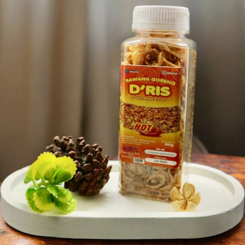 

D'RIS - Bawang Goreng Pedas - Bawang Goreng D'RIS - Bagor D'RIS - Bawang Goreng - Bawang Goreng Premiu