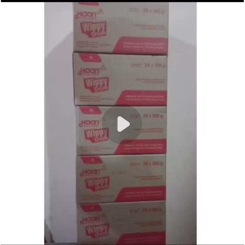 

HAAN WIPPY CREAM 200 gr ( 1 karton isi 24 pcs)