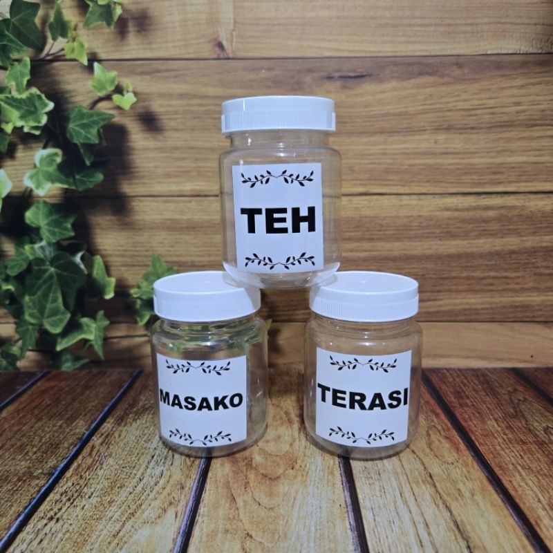 TOPLES BULAT WADAH BUMBU DAPUR AESTHETIC 200ML