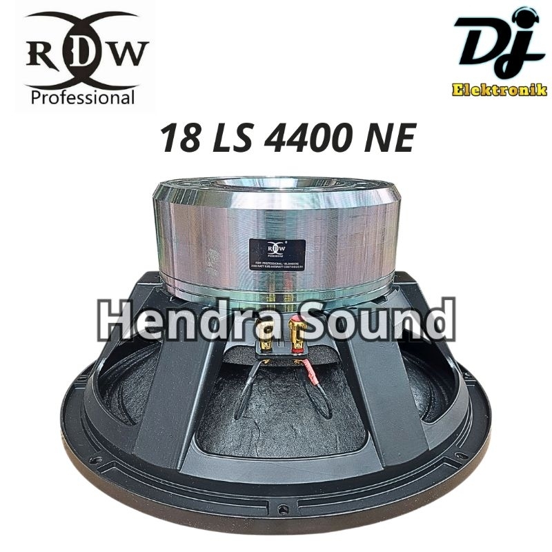 RDW ● 18 LS 4400 NE / 18 LS4400 NE - Speaker Komponen (18 inch) NEO