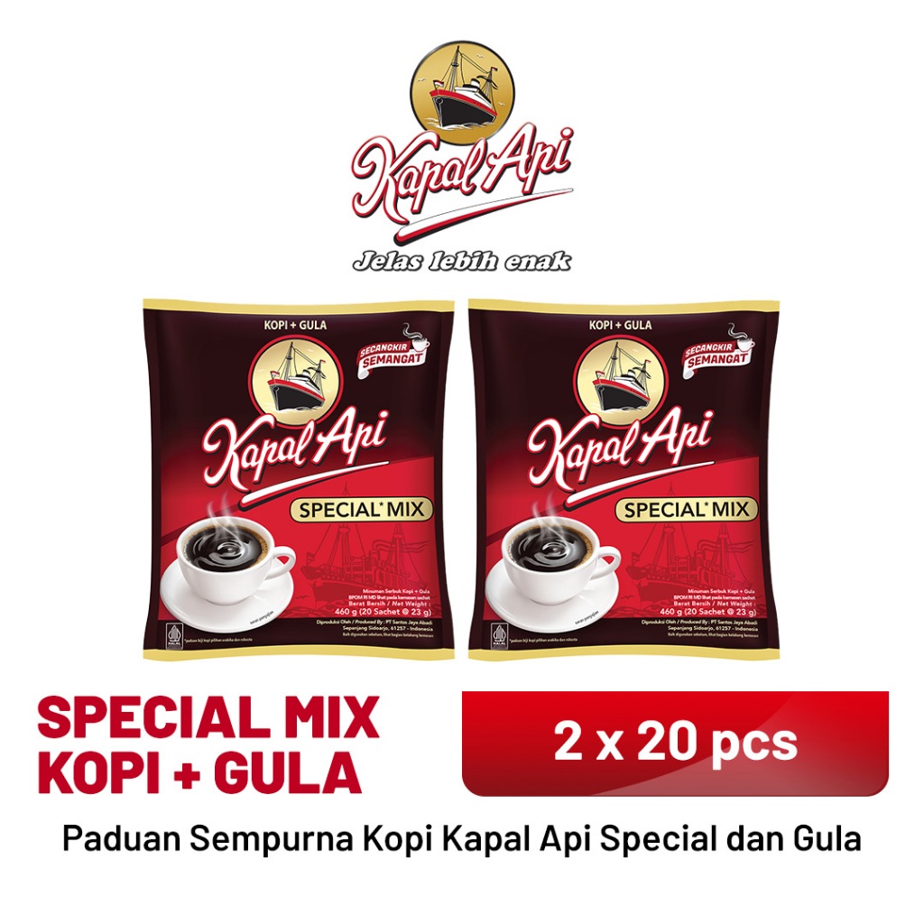 KAPAL API Special Mix 2 Bag (20 x 23 gr)