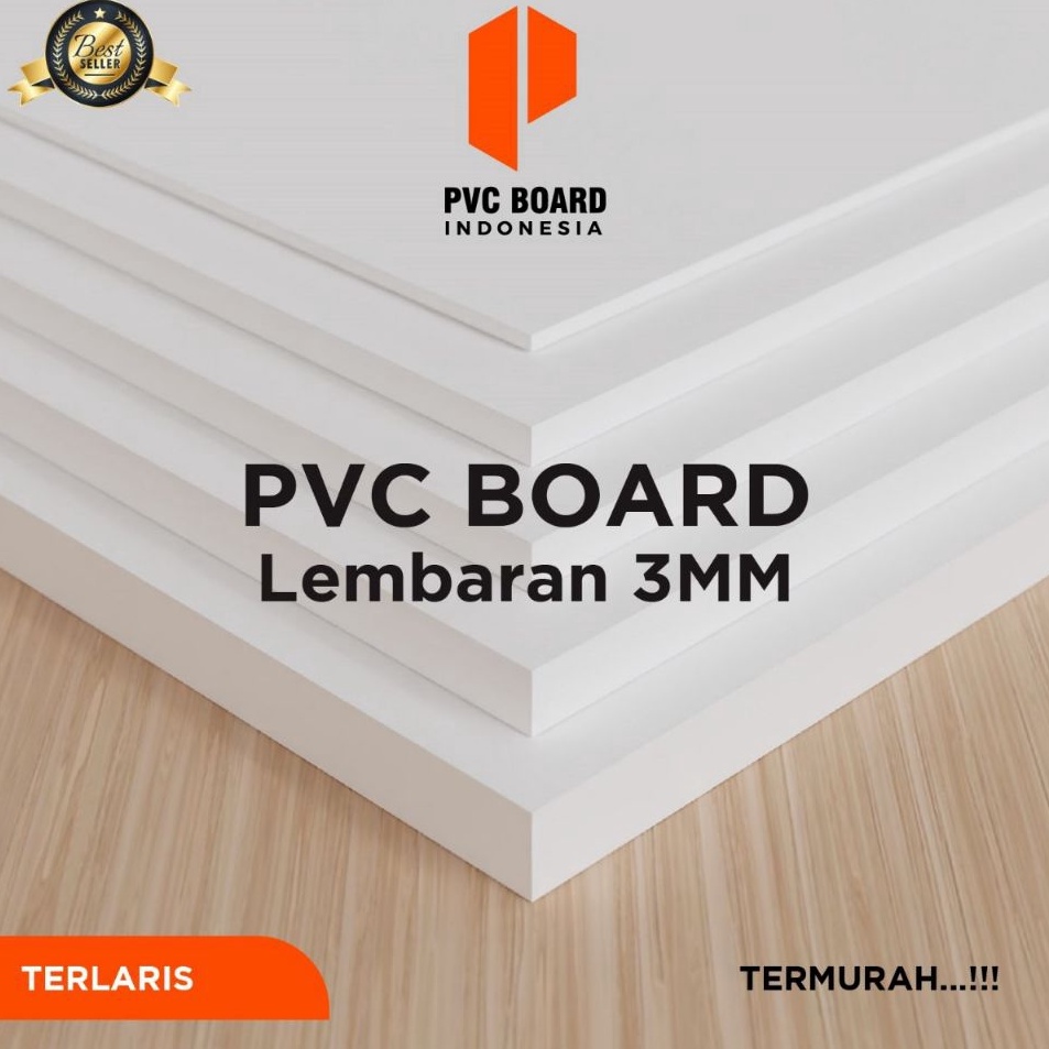 Sale PVC Board Lembaran 3mm Ukuran 122x244cm  PVC Foam Board