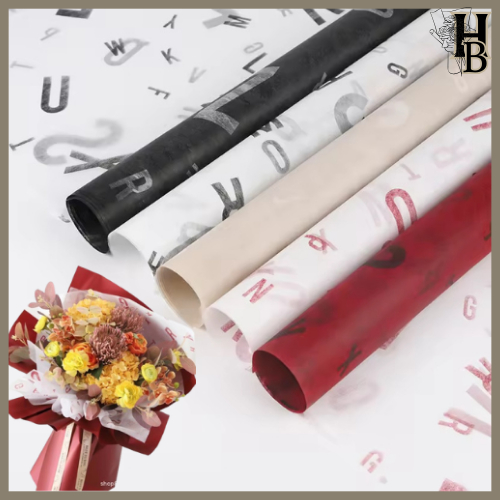 

20 LEMBAR Kertas Buket Sydney Paper Flower Wrapping Cotton Paper / Kertas Tissue KB73