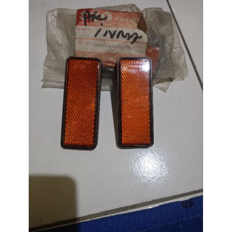 mata kucing shock depan Suzuki rc100 bravo