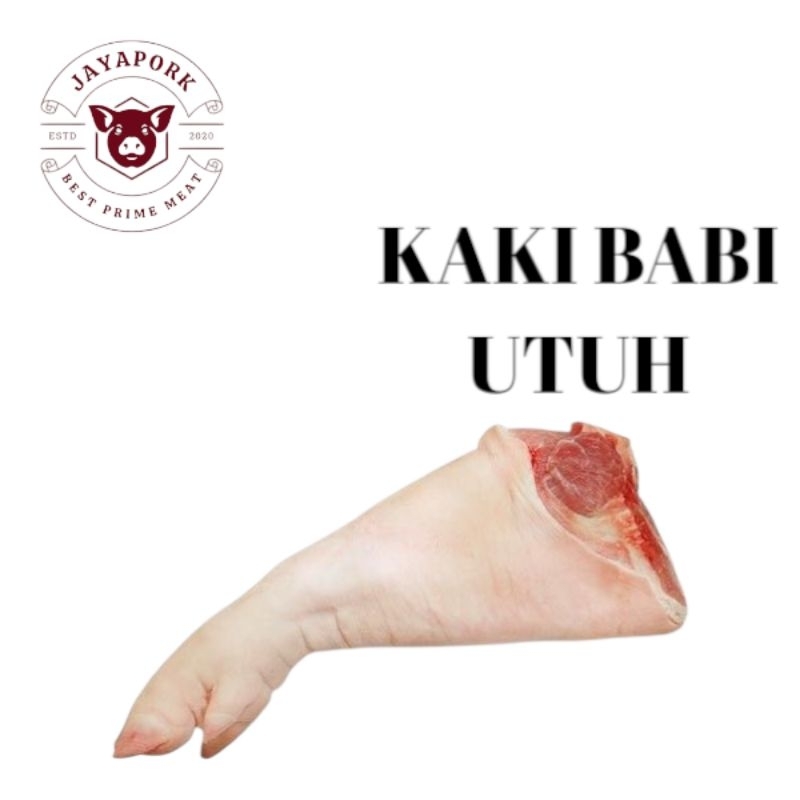 

KAKI BABI DEPAN/ PORK LEG HOCK WHOLE/ZHU JIAO /前蹄