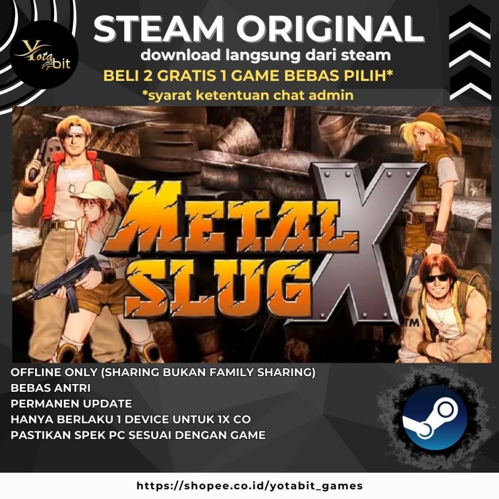 METAL SLUG X PC Sharing Original Offline