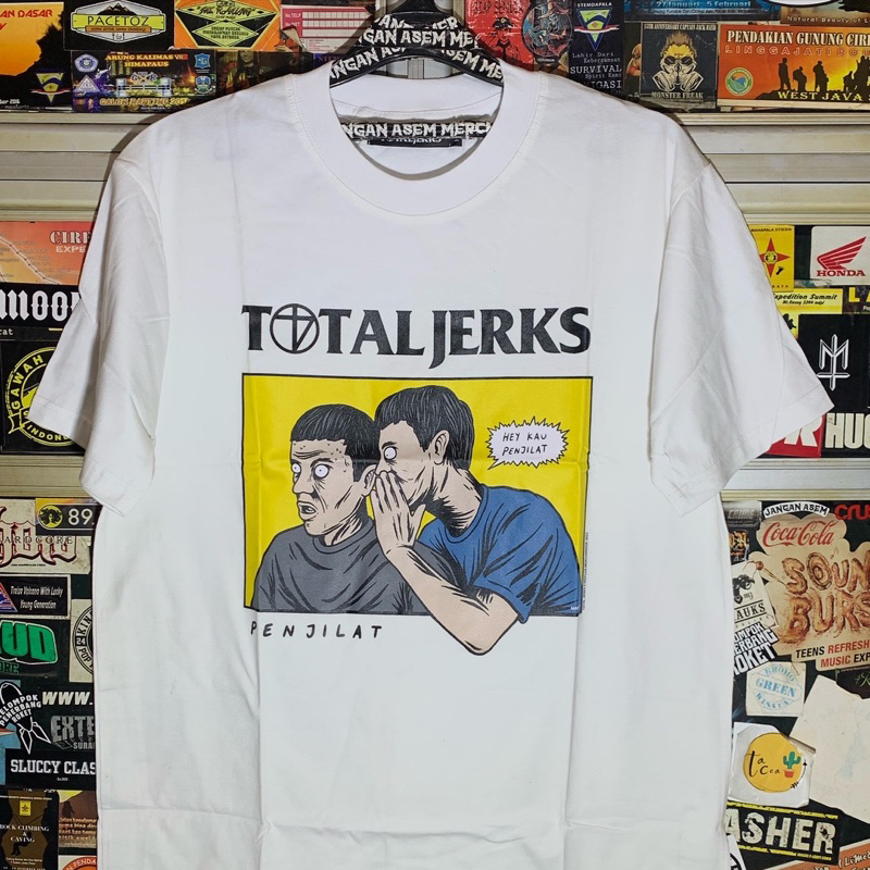 Kaos Total Jerks - Penjilat | Tshirt Original Merchandise