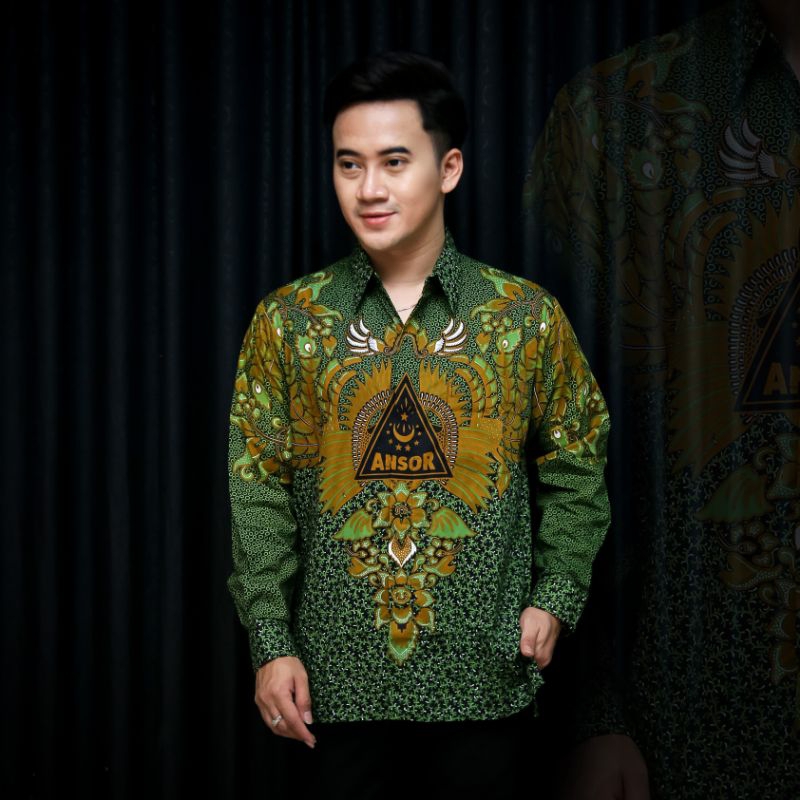 BSWART Ansor Seragam NU Batik Ansor Eksklusif NU Satu Abad Baju Batik NU Milenium Batik Banser Kemej