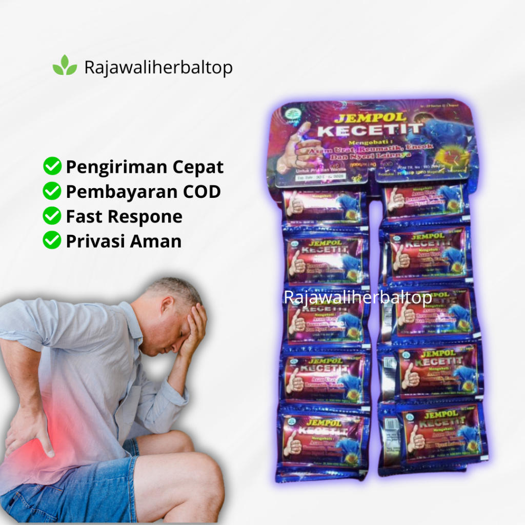 Jempol Kecetit Original Kapsul Asam Urat